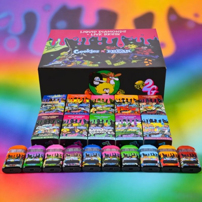 Cookies x Freak Brothers 1g & 2g Dual Flavors Empty Vape